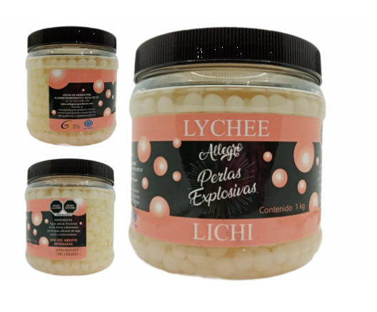 Perlas Explosivas Lychee 1kg