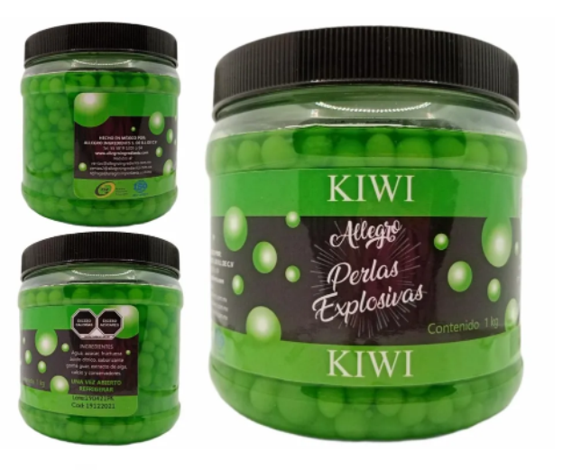 Perlas Explosivas Kiwi 1kg