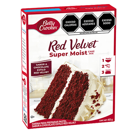 Harina Preparada Red Velvet 432g